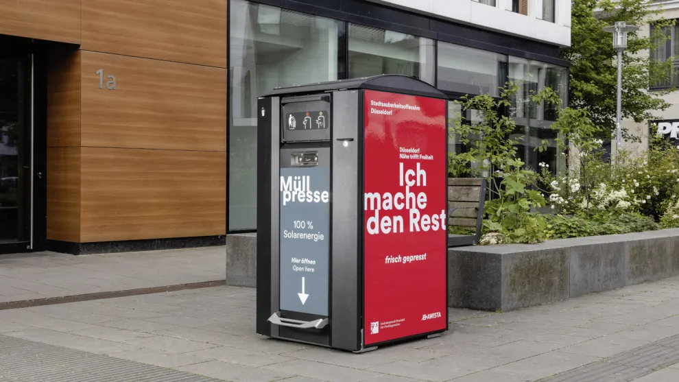 CITYSOLAR – das intelligente Abfallmanagementsystem für zukunftsfähige Städte