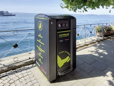 Smart. Sauber. Solar. Abfallentsorgung neu gedacht.