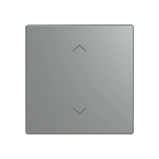 Abdeckung als Wippe 1-fach mit Symbol 