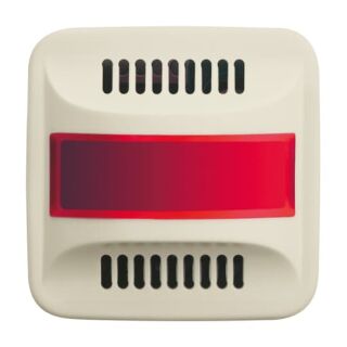 Busch-Jaeger Zentralscheibe mit roter und neutraler Kalotte