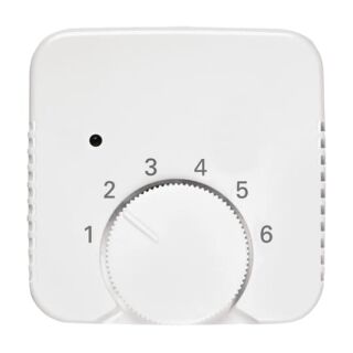 Zentralscheibe für Raumtemperaturregler, weiß