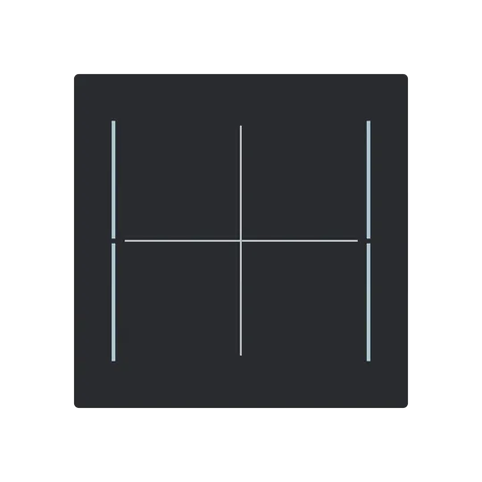 Busch-Jaeger Abdeckung für Keypad 4-fach