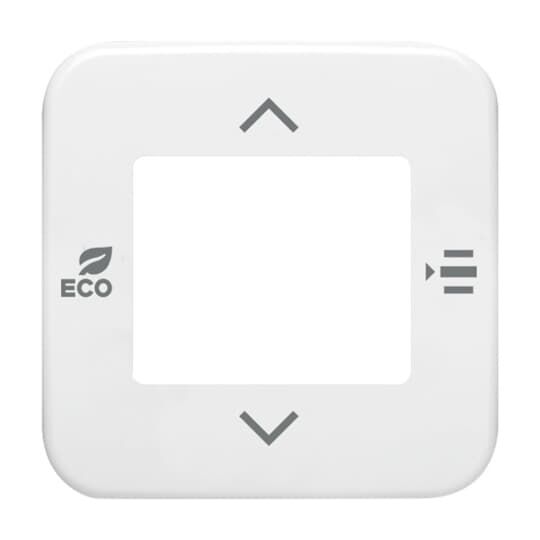 Busch-Jaeger Zentralscheibe für Raumtemperaturregler oder Raumtemperaturregler mit CO₂/Feuchte