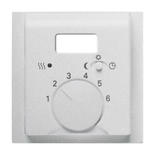 Zentralscheibe für Raumtemperaturregler, aluminium