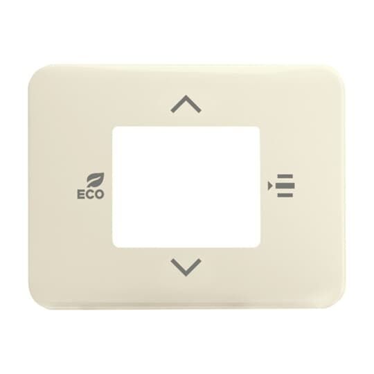 Busch-Jaeger Zentralscheibe für Raumtemperaturregler oder Raumtemperaturregler mit CO₂/Feuchte