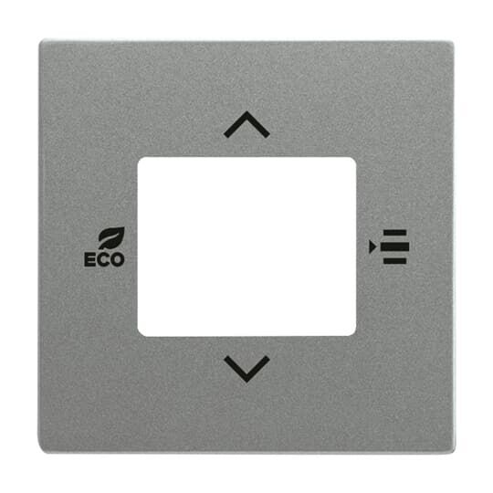 Busch-Jaeger Zentralscheibe für Raumtemperaturregler oder Raumtemperaturregler mit CO₂/Feuchte