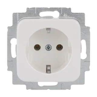 SCHUKO® Steckdosen-Einsatz, weiß