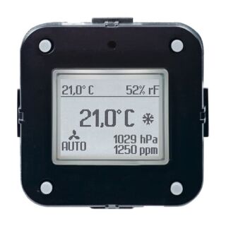 Busch-Jaeger Raumtemperaturregler mit CO₂/Feuchte-Sensor
