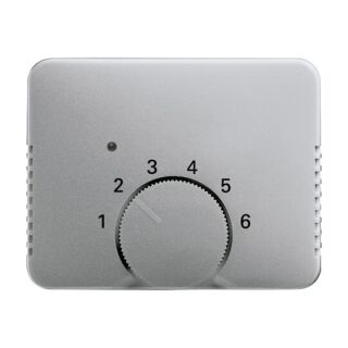 Zentralscheibe für Raumtemperaturregler, titan