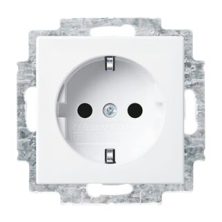 Busch-Jaeger SCHUKO® Steckdosen-Einsatz Busch-steplight® mit Nachtorientierungslicht