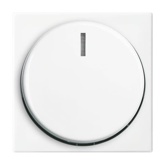 Zentralscheibe, alpinweiß, Busch-balance SI, Bedienelemente für Dimmer