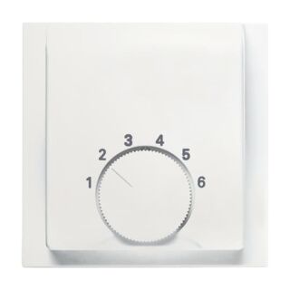 Zentralscheibe für Raumtemperaturregler, weiß