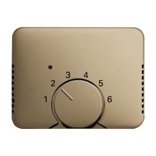 Zentralscheibe für Raumtemperaturregler, Bronze