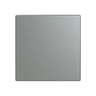 Abdeckung, 1-fach für Keypad, graumetallic