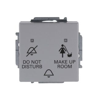 Klingeltast-Eins. DND/MUR 2059 UC-83, aluminium