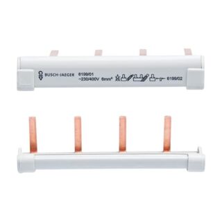 Sammelschiene 1-, 4-polig, 6 mm²