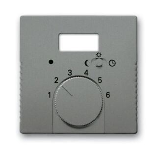 Zentralscheibe für Raumtemperaturregler, grau