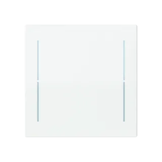 Abdeckung, 1-fach für Keypad, weiß