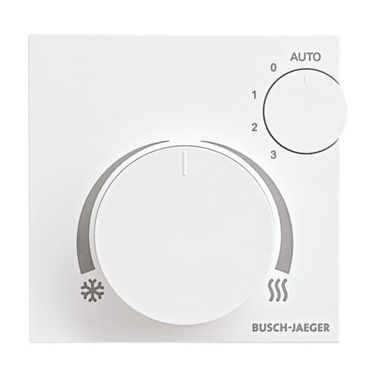 Busch-Jaeger Raumtemperaturregler und FanCoil Bedienelement Busch-Tenton®