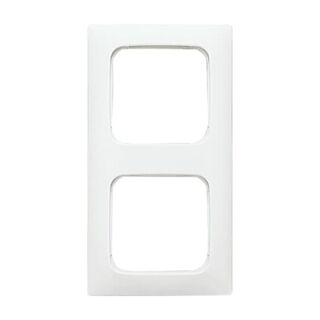 Reflex SI Linear-Abdeckrahmen 2-fach Rahmen, weiß