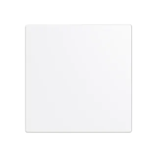 Abdeckung, 1-fach für Keypad, studioweiß