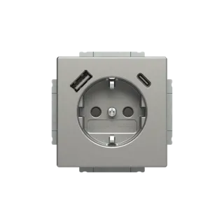 Busch-Jaeger SCHUKO®-/USB-A+C Steckdose