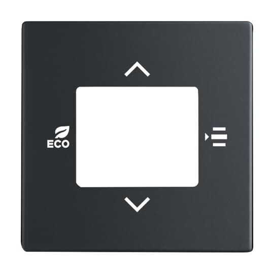 Busch-Jaeger Zentralscheibe für Raumtemperaturregler oder Raumtemperaturregler mit CO₂/Feuchte