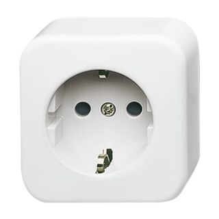 SCHUKO® Steckdose, weiß