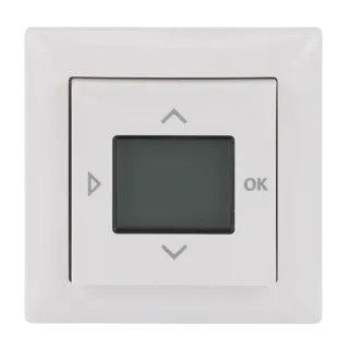 Raumtemperaturregler Set 1098 UJ-914, schwarz