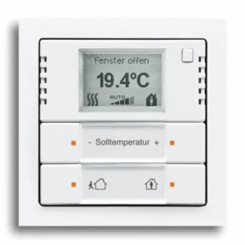 KNX-Raumtemperaturregler mit Tastsensor
