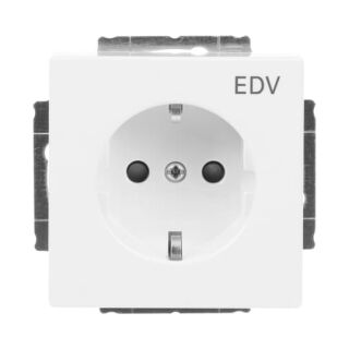 SCHUKO® Steckdosen-Einsatz mit Aufdruck 