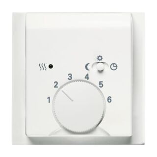 Zentralscheibe für Raumtemperaturregler, weiß