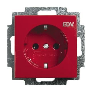 SCHUKO® Steckdosen-Einsatz mit Aufdruck 