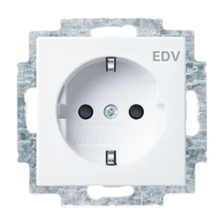 SCHUKO® Steckdosen-Einsatz mit Aufdruck 