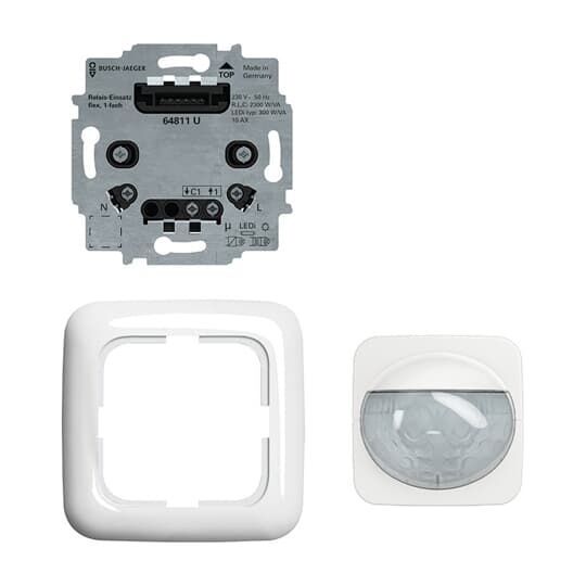 Busch-Jaeger Bewegungsmelder Komplettset Multi, wireless BW 180 flex