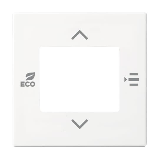 Busch-Jaeger Zentralscheibe für Raumtemperaturregler oder Raumtemperaturregler mit CO₂/Feuchte