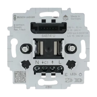 Busch-Jaeger e-contact-Einsatz flex