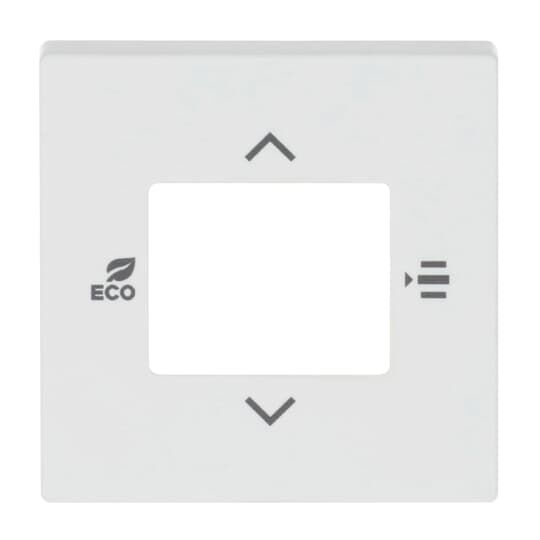 Busch-Jaeger Zentralscheibe für Raumtemperaturregler oder Raumtemperaturregler mit CO₂/Feuchte