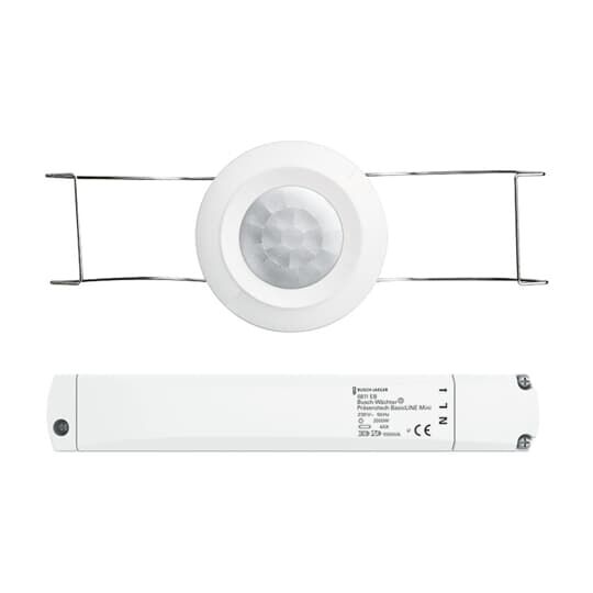 Busch-Wächter® Präsenz tech BasicLINE mini, weiß Busch-Wächter® Präsenz tech BasicLINE mini, weiß