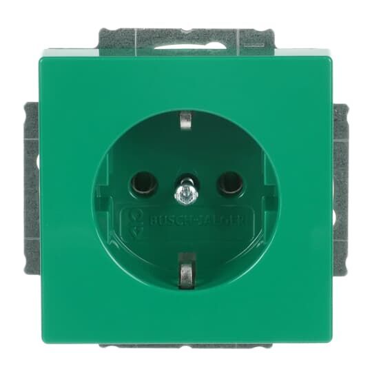 Busch-Jaeger SCHUKO® Steckdosen-Einsatz mit Aufdruck