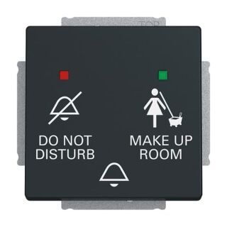 Klingeltaster DND/MUR 230 V, schwarz
