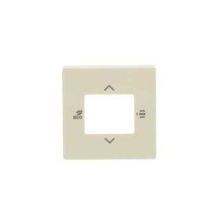 Zentralscheibe für Raumtemperaturregler oder Raumtemperaturregler mit CO₂/Feuchte, beige