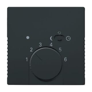 Zentralscheibe für Raumtemperaturregler, anthrazit