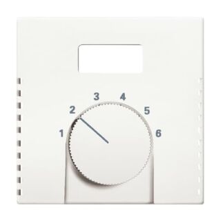 Zentralscheibe für Raumtemperaturregler, weiß