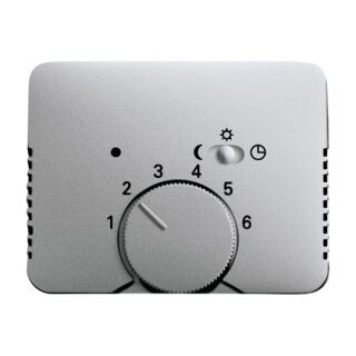 Zentralscheibe für Raumtemperaturregler, titan