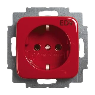 SCHUKO® Steckdosen-Einsatz mit Aufdruck 