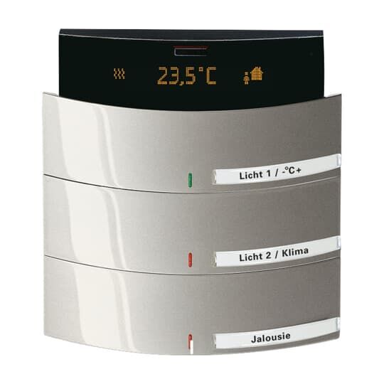Bedienelement 3/6-fach, mit IR-Schnittstelle und RTR Busch-triton®
