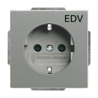 SCHUKO® Steckdosen-Einsatz mit Aufdruck 