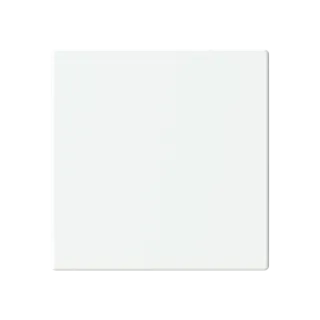 Abdeckung, 1-fach für Keypad, studioweiß matt
