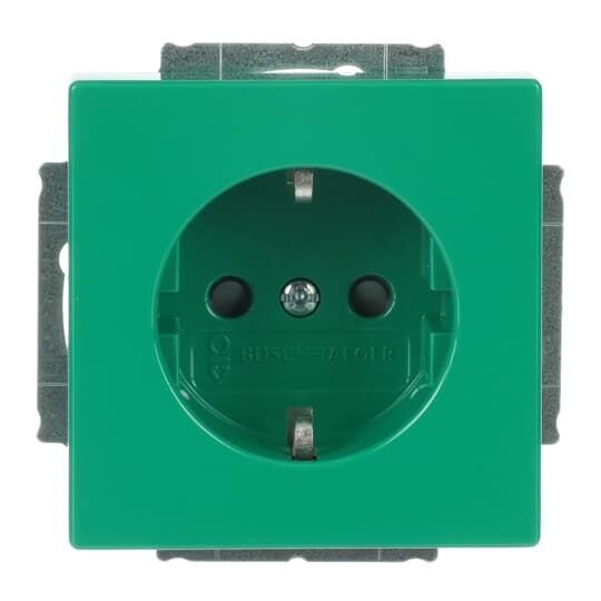 Busch-Jaeger SCHUKO® Steckdosen-Einsatz mit Aufdruck